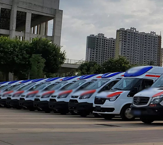 长汀县服务车队展示