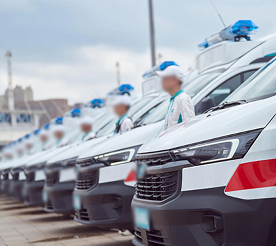 长汀县服务车队展示